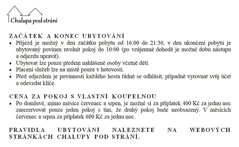 Chalupa Pod Strani Teleci Bagian luar foto